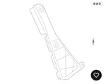 Toyota Corolla 2014-2019 Rear Bumper Seal Left Side Oem 52592-02261. Fixed Price $30.00.