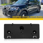 Ford Explorer Police Front License Plate Bracket 2016-2017 Black 1PCS Auxito. Fixed Price $21.99.
