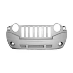 CH1000905 New Replacement Front Bumper Cover Fits 2007-2010 Jeep Compass Mk. Fixed Price $363.00.