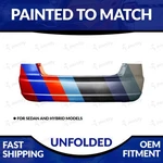 New Painted To Match 2001-2003 Honda Civic Sedan Unfolded Rear Bumper. Fixed Price $344.98.