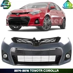 Front Bumper Cover Fascia & Grille For 2014-2016 Toyota Corolla. Fixed Price $223.00.