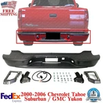 Rear Step Bumper Assembly Primed For 2000-2006 Chevy Tahoe Suburban / Gmc Yukon. Fixed Price $334.18.