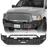 Full Width Front Bumper With Winch Plate Fit 2009 2010 2011 2012 Dodge Ram 1500. Fixed Price $449.99.