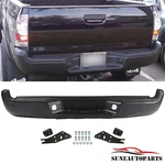 Black Complete Rear Step Bumper Assembly For Toyota Tacoma 2005-2015 Pickup. Fixed Price $159.99.