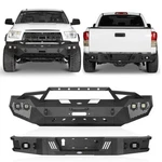 Offroad Front Rear Bumper W/winch Plate,led Lights For 2007-2013 Toyota Tundra. Fixed Price $419.68.