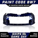 New Painted *8W7 Blue* Front Bumper Cover For 2014-2016 Toyota Corolla S/se. Fixed Price $380.99.