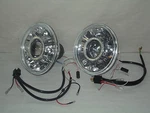 Ipcw CWC-7008E Chrome 7" Round Diamond Cut Halo Projector Headlight Kit. Fixed Price $221.36.