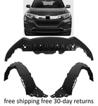 Inner Fender Bumper Valance For Honda Hr-v 2019 2020 2021 2022 Fascia Deflector. Fixed Price $225.31.