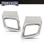 Silver Exhaust Tips / Bezels Fit For 2010-2018 Land Rover Range Evoque. Fixed Price $122.20.