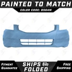 New Painted *B564M Celestial Blue* Front Bumper Cover For 2011-2012 Honda Accord. Fixed Price $390.99.