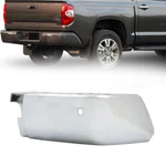 Rear Bumper End Right Passenger Side For Toyota Tundra 2014-2017 W/ Holes Chrome. Fixed Price $121.99.