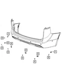 Genuine Jeep Chrysler Park Assist Sensor Mopar 5XG31TZZAA. Fixed Price $158.94.