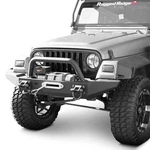 For Jeep Wrangler 87-06 Rugged Ridge Xhd Stubby Black Front Winch Modular Bumper. Fixed Price $659.99.