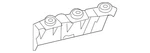 Genuine Audi Bumper Guide 8P0-807-184-B. Fixed Price $28.99.