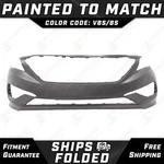 New Painted *V8S/8S Shale Gray* Front Bumper Cover For 2015-2017 Hyundai Sonata. Fixed Price $390.99.