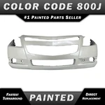 New Painted *WA800J White Diamond* Front Bumper Cover For 2008-2012 Chevy Malibu. Fixed Price $470.99.