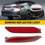 Red Rear Reflector Bumper Light Covers For 2020-2021 Se Camry Nightshade/trd. Fixed Price $13.29.