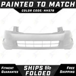 New Painted *NH578 White* Front Bumper Cover For 2008-2010 Honda Accord Sedan. Fixed Price $380.99.