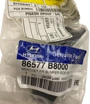 Hyundai Genuine Parts 86577-B8000 Bracket-front Bumper Side Reinforcement,l. Fixed Price $9.86.