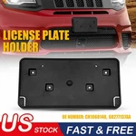 Front License Plate Frame Mount Bracket Holder For 2017-2023 Jeep Grand Cherokee. Fixed Price $21.99.