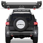 Longsun Fit 2007-2014 Toyota Fj Cruiser Rear Bumper With Led Lights And D-rings. Fixed Price $355.00.