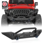 Front Bumper W/ Winch Plate &led Lights Fit 07-25 Jeep Wrangler Jk Jl &gladiator. Fixed Price $239.98.