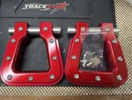 Ami Styling Demon 8812R-2 Red Hook D-ring Pair (made Usa). Fixed Price $45.00.