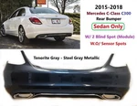 2015 2016 2017 2018 Mercedes Class C300 Rear Bumper W205 (tenorite Gray) #28. Fixed Price $850.00.