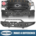 Hooke Road Front Bumper W/winch Plate & Led Spotlights Fit Toyota Tundra 14-21. Fixed Price $499.99.