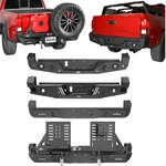 Rear Bumper W/ Spare Tire Carrier & Light Fit 2016-2023 Toyota Tacoma 3RD Gen. Fixed Price $399.53.