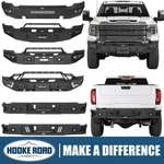 Hooke Road Front Rear Bumper W/ Led Light For 20-23 Gmc Sierra 2500HD/3500HD. Fixed Price $399.88.