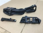 Porsche Cayenne Turbo 2011 Rear Right Bumper Support Mount Bracket Set 11-16 ;:o. Fixed Price $35.00.