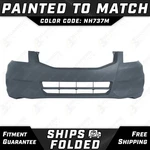 New Painted *NH737M Metal* Front Bumper Cover For 2011-2012 Honda Accord Sedan. Fixed Price $390.99.