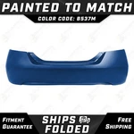New Painted *B537M Blue* Rear Bumper Cover For 2006-2011 Honda Civic Coupe 2DR. Fixed Price $430.99.