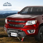 Fit 15-20 Chevy Colorado Bull Bar Stubby Front Bumper Steel W/ Winch Plate Light. Fixed Price $399.00.