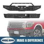 Hooke Road Steel Front Bumper + Rear Reinforcement Fit 17-24 Nissan Titan. Fixed Price $899.88.