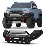 Offroad For 2016-2023 Toyota Tacoma Front Bumper W/winch Plate & Led Lights. Fixed Price $689.99.