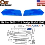 Magickit Hydro Blue Front Bumper Upper Panel Molding Fits For 2025-2026 Ram 1500. Fixed Price $92.99.