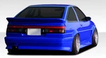 For 1984-1987 Corolla 2DR / Hb Duraflex Rf Design Rear Bumper Cover Piece. Fixed Price $355.00.