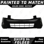 New Painted *NH731P Black* Front Bumper Cover For 2008-2010 Honda Accord Sedan. Fixed Price $380.99.