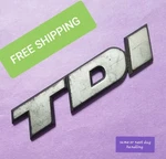 Vw Tdi Emblem Plastic Vintage 1HM853675AK Asap. Fixed Price $24.99.