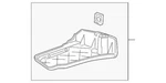 Genuine Honda Cover Rear Bumper Aero (lower) 74550-TK8-A00. Fixed Price $26.72.
