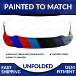 New Painted Match 2011-2013 Kia Sorento Unfolded Rear Bumper W/o Sensor Holes. Fixed Price $299.98.