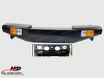 Front Bumper For 1986-95 Suzuki Samurai Painted Black Steel +turn Light Set. Fixed Price $199.99.