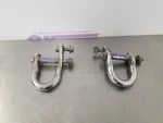 2011 Chevy Suburban 1500 Ltz Front Bumper Tow Hook Set Only Chrome. Fixed Price $75.00.