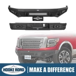 Hooke Road Steel Front Bumper + Rear W/ Light Fit 2017-2024 Nissan Titan. Fixed Price $799.28.