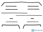 1985-1990 C4 Corvette Body Trim Beltline Molding Kit With Tune Port Injection. Fixed Price $799.99.