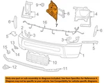 Chrysler Oem 13-18 2500 Front Bumper Components-mount Bracket 68196250AA. Fixed Price $164.12.
