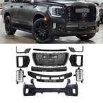 For Gmc Yukon Xl 2021 22 23 2024 Front Bumper Complete Assembly W/ Grille Black. Fixed Price $535.00.