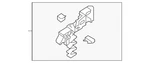 Genuine Audi Lamp Bracket 4K0-805-607-A. Fixed Price $97.77.